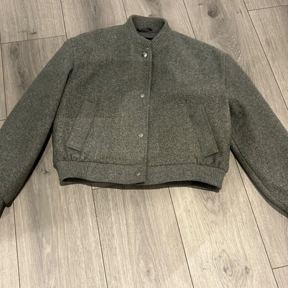 Grey Zara bomber - Picture 1 of 2